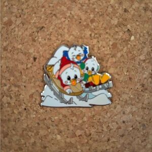 Huey, Dewey & Louie Sledding Disney Trading Pin